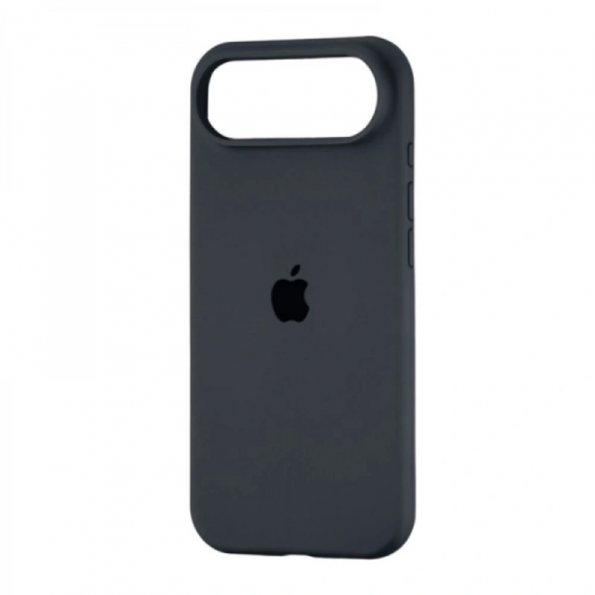 Силиконовый чехол для iPhone 17 Air Dark Grey FULL-1