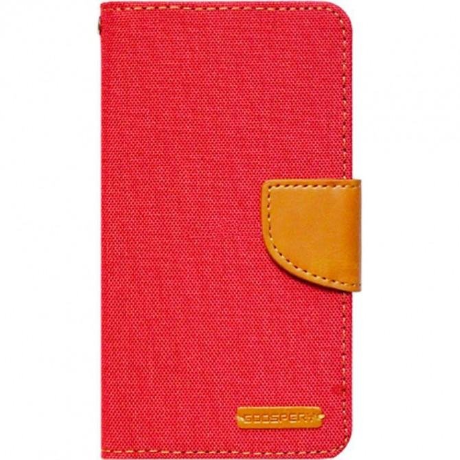 Чохол Universal Book Cover Goospery Canvas Diary 5" Red