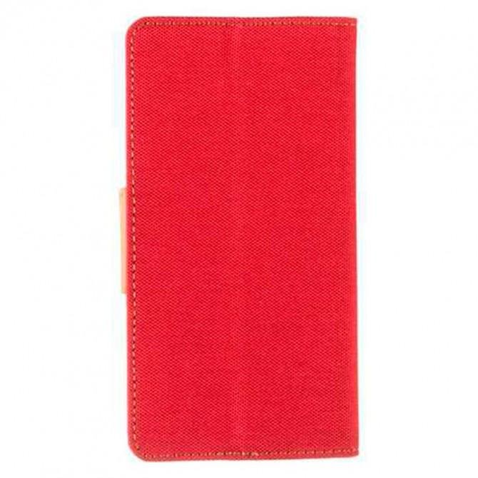 Чохол Universal Book Cover Goospery Canvas Diary 5" Red-1