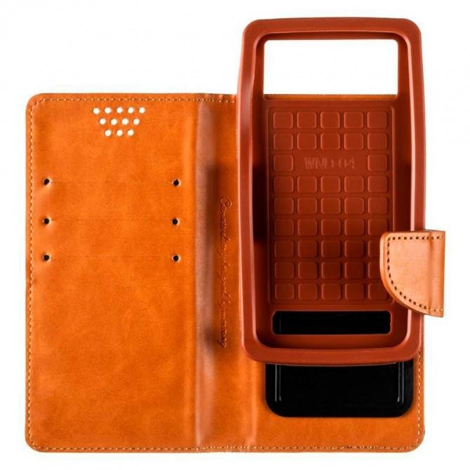 Чохол Universal Book Cover Goospery Canvas Diary 5" Red-3