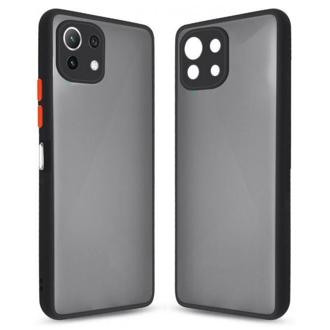 Чехол MATT CASE Xiaomi Mi 11 Lite Black