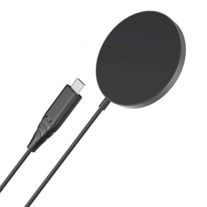 Бездротовий зарядний пристрій Choetech 15W Magnetic Wireless Charger Black