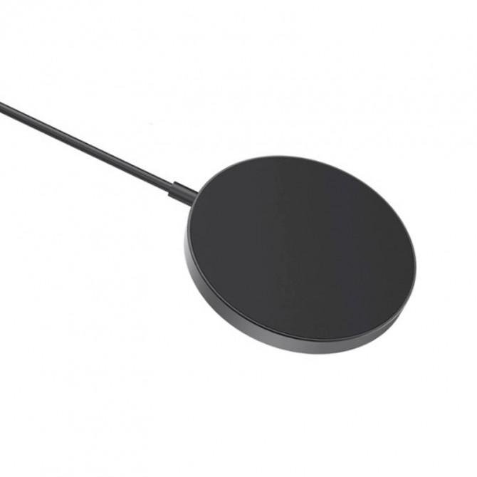Бездротовий зарядний пристрій Choetech 15W Magnetic Wireless Charger Black-1