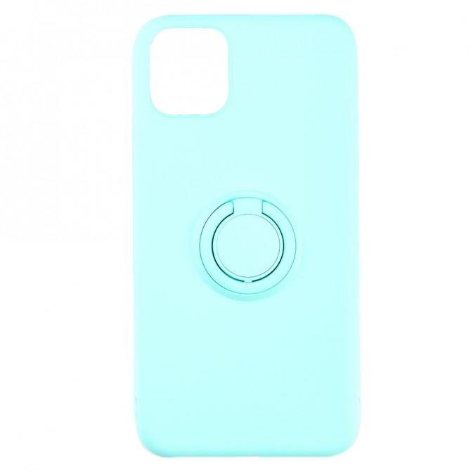 Чохол Ring Color для iPhone 11 Pro Max Бірюзовий-1