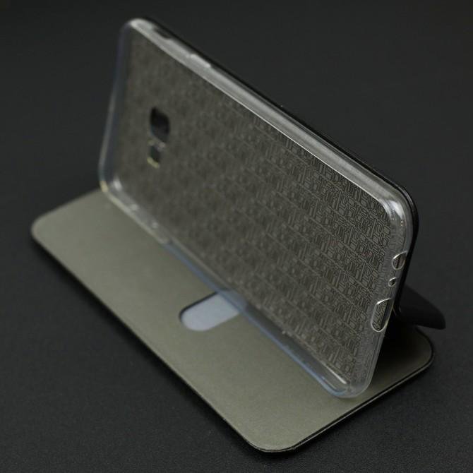 Чехол книжка U-Like Best для Samsung Galaxy J4 Plus 2018 (J415) Чёрный-5