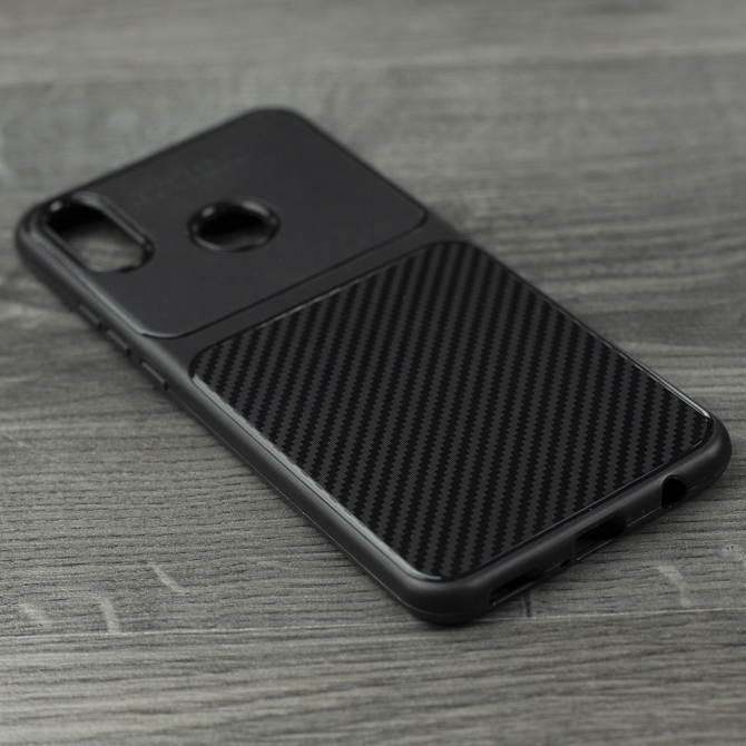 Чехол iPaky Carbon Thin Seria для Huawei P Smart Plus/Nova 3i Чёрный-3