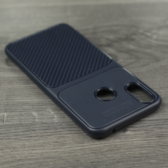 Чехол iPaky Carbon Thin Seria для Huawei P Smart Plus/Nova 3i Navi Blue-4