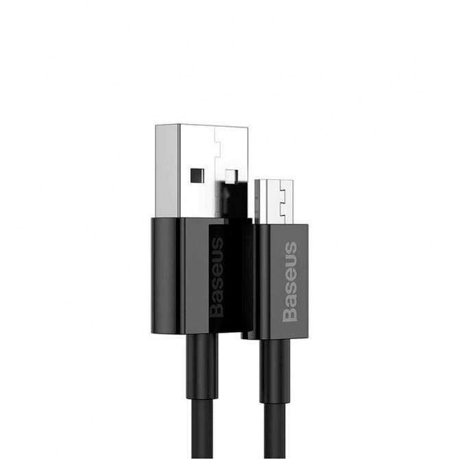 Кабель Baseus Superior Series MicroUSB (CAMYS-A02) Black 2m-1