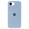 Силиконовый чехол для iPhone 16e Sweet Blue FULL