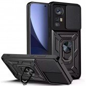 Чехол HONOR Hard Defence Series Xiaomi 12 Lite Black (with Camshield and magnet) Чехол HONOR Hard Defence Series Xiaomi 12 Lite Black (with Camshield and magnet)