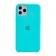 Оригинальный силиконовый чехол для iPhone 11 Pro Max Бирюзовый