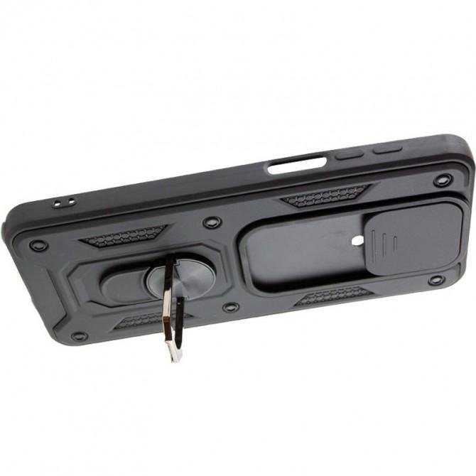 Чохол HONOR Hard Defence Series Xiaomi Redmi Note 9 Pro/Note 9s Black (with Camshield and magnet)-2