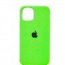 Оригинальный силиконовый чехол для iPhone 12 /12 Pro Ярко Зеленый FULL
