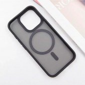 Чехол Pjur with Magsafe for iPhone 16 Pro Max Black Чехол Pjur with Magsafe for iPhone 16 Pro Max Black