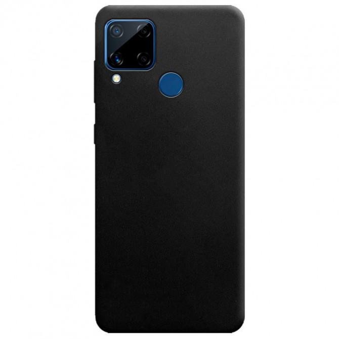 Силиконовый чехол Candy для Realme C15/ С12 Черный