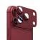 Захисне скло на камеру Titan Armor (тех.пак) для Apple iPhone 18 Pro Red
