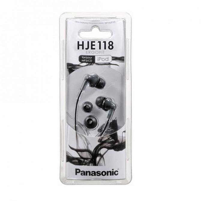 Наушники Panasonic RP-HJE118GU-K Black-2