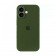 Силиконовый чехол для iPhone 16 Dark Olive FULL