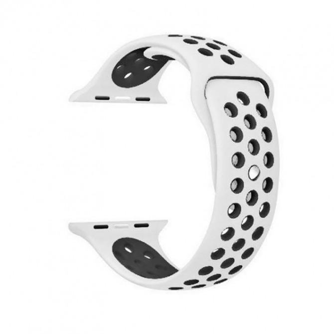 Ремінець універсальний 22mm Sport Nike White/Black
