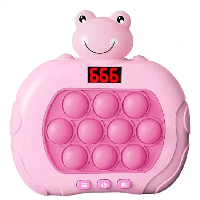 Інтерактивна іграшка Pop-it Speed Push Game Ver.3 (Pink Frog)