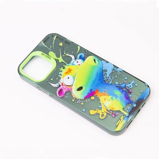 Чохол So Cool Print for Apple iPhone 12/ 12 Pro Cow-1