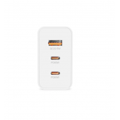 Зарядное устройство для GaN TITANUM CH65PRO PD65W USB-A+2xUSB-C White