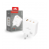 Зарядное устройство для GaN TITANUM CH65PRO PD65W USB-A+2xUSB-C White