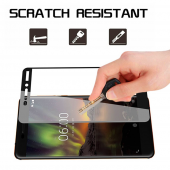 Защитное стекло для NOKIA 6.1 2018 Full Glue (0.3 мм, 2.5D, чёрное) Защитное стекло для NOKIA 6.1 2018 Full Glue (0.3 мм, 2.5D, чёрное)