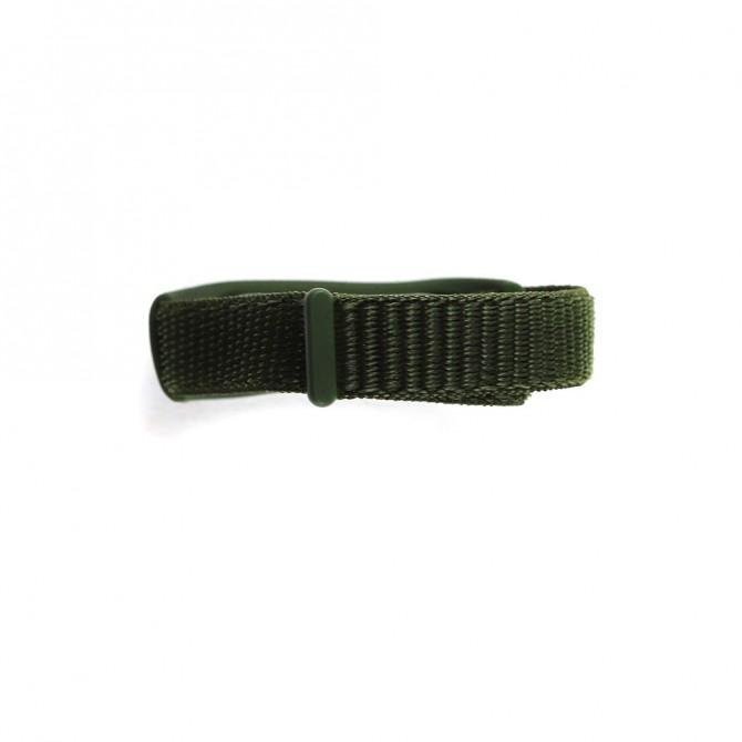 Ремешок для Xiaomi Band 5/6 Nylon design Forest Green-2