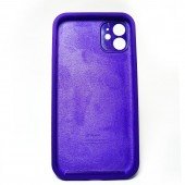 Оригинальный силиконовый чехол для iPhone 11 Темно Фиолетовый FULL (SQUARE SHAPE) Оригинальный силиконовый чехол для iPhone 11 Темно Фиолетовый FULL (SQUARE SHAPE)