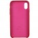 Чехол Leather Case для iPhone X Hot Pink
