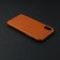 Чехол Leather Case для iPhone Xs Max Brown
