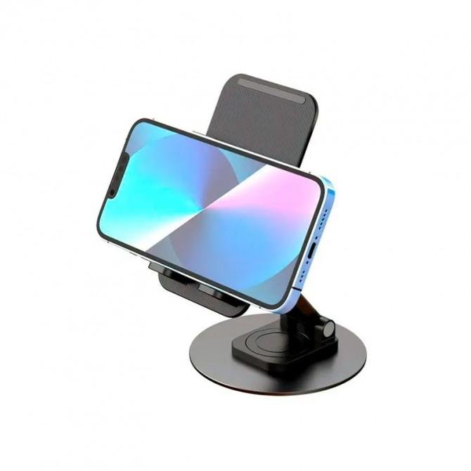 Настольный держатель XO C108 с поворотным мех-мом Black-1