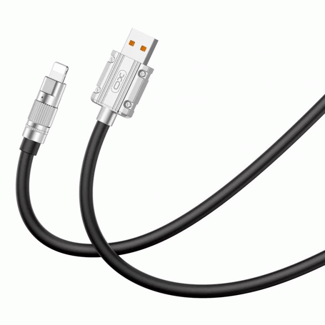 Кабель XO NB227 Lightning 6A/1.2m Black