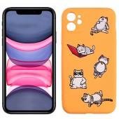 Чохол Funny Animals series для iPhone 11 Lazy Cats