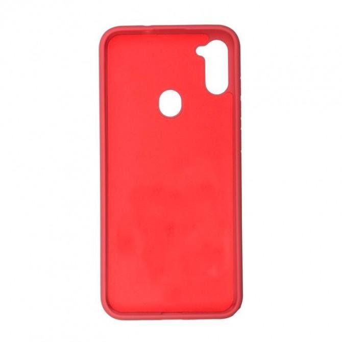 Чохол Soft Case Samsung A115/M115 Galaxy A11/M11 Вишневий FULL-1