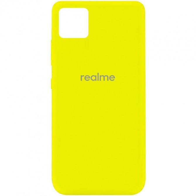 Чехол Original Soft Case Realme C11 Желтый FULL