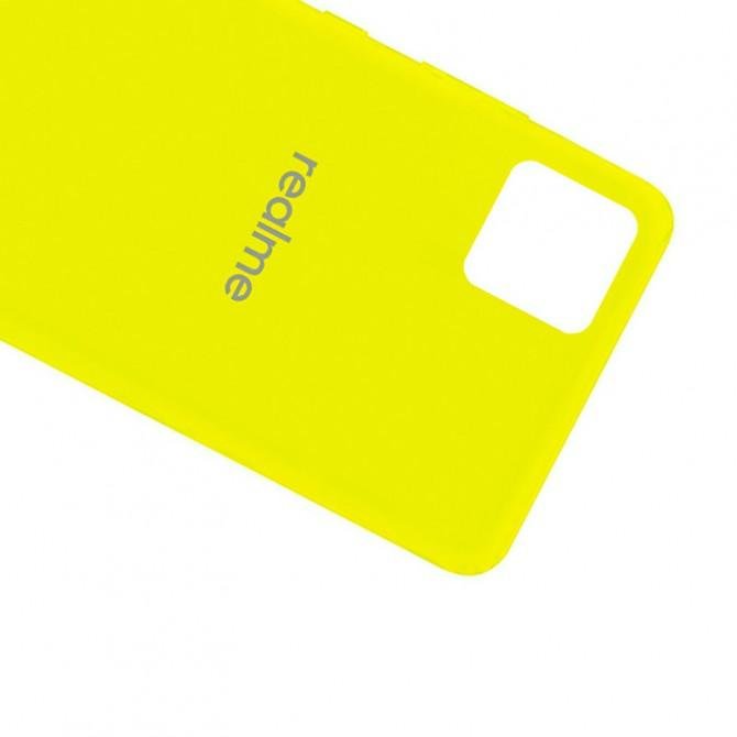 Чехол Original Soft Case Realme C11 Желтый FULL-1