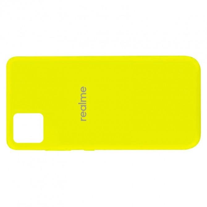 Чехол Original Soft Case Realme C11 Желтый FULL-2