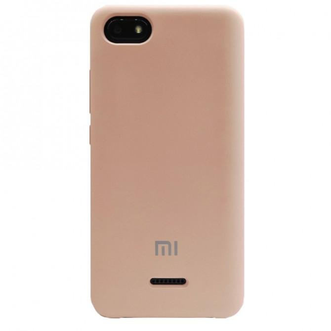 Чохол Soft Case для Xiaomi Redmi 6a Бежевый-1
