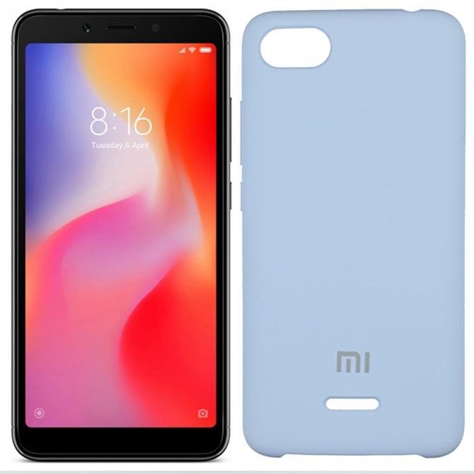 Чохол Soft Case для Xiaomi Redmi 6a Блакитний