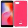 Чехол Soft Case для Xiaomi Redmi 6a Ярко розовый