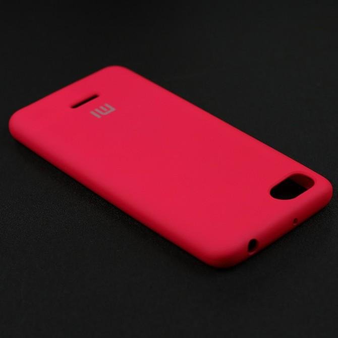 Чехол Soft Case для Xiaomi Redmi 6a Ярко розовый-4