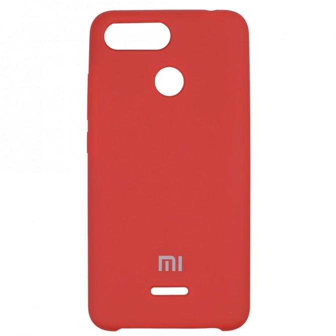 Чехол Soft Case для Xiaomi Redmi 6 Красный-2
