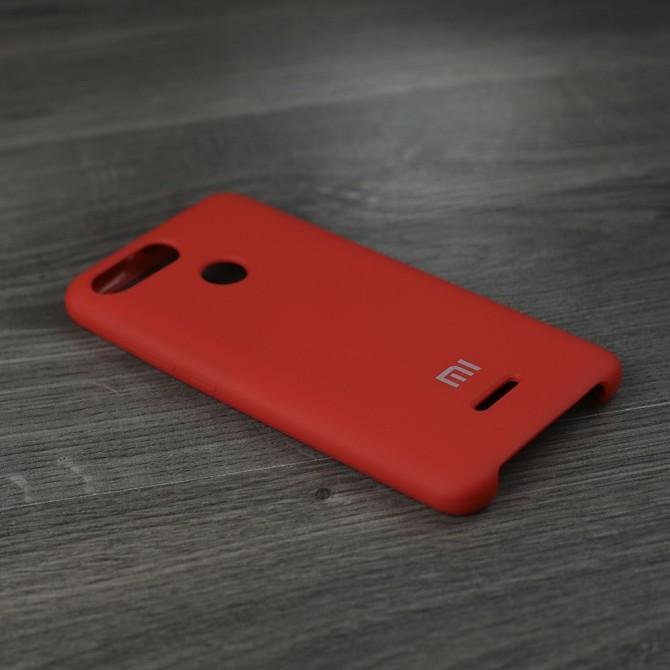 Чехол Soft Case для Xiaomi Redmi 6 Красный-4