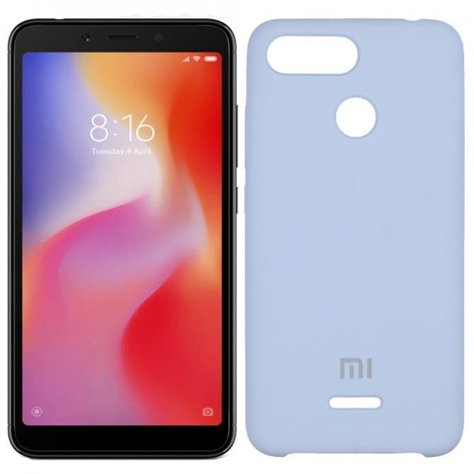 Чохол Soft Case для Xiaomi Redmi 6 Блакитний