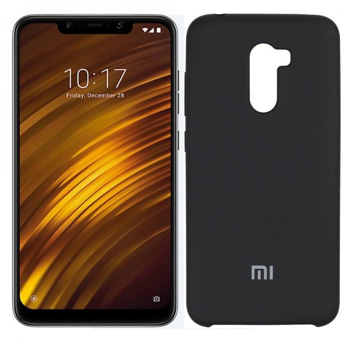 Чохол Soft Case для Xiaomi Pocophone F1 Чорний