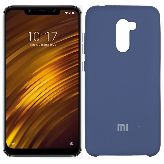 Чохол Soft Case для Xiaomi Pocophone F1 Синій