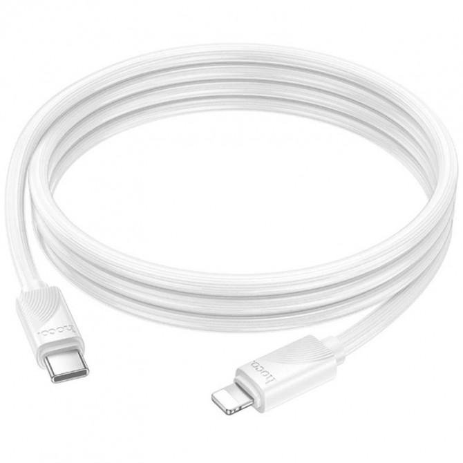 Кабель Hoco X114 Energy Type-C to Lightning 27W White 1m