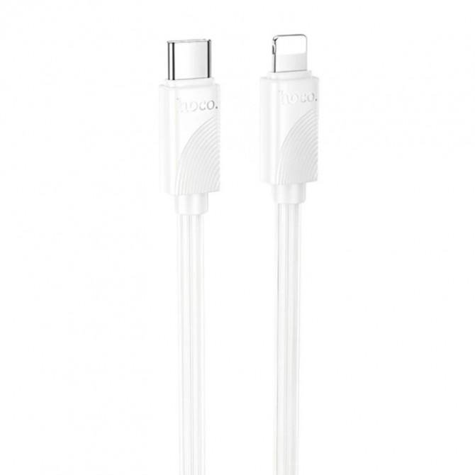 Кабель Hoco X114 Energy Type-C to Lightning 27W White 1m-1